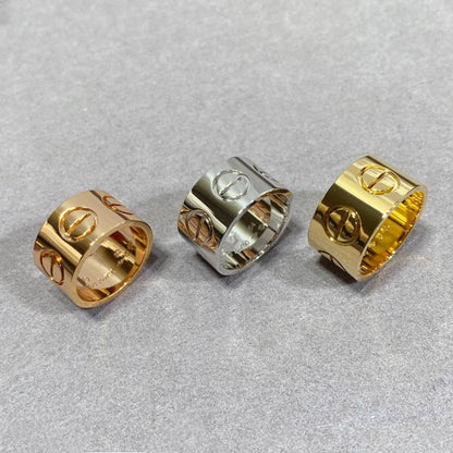 [Royal Jewelry]LOVE 11MM LARGE RING