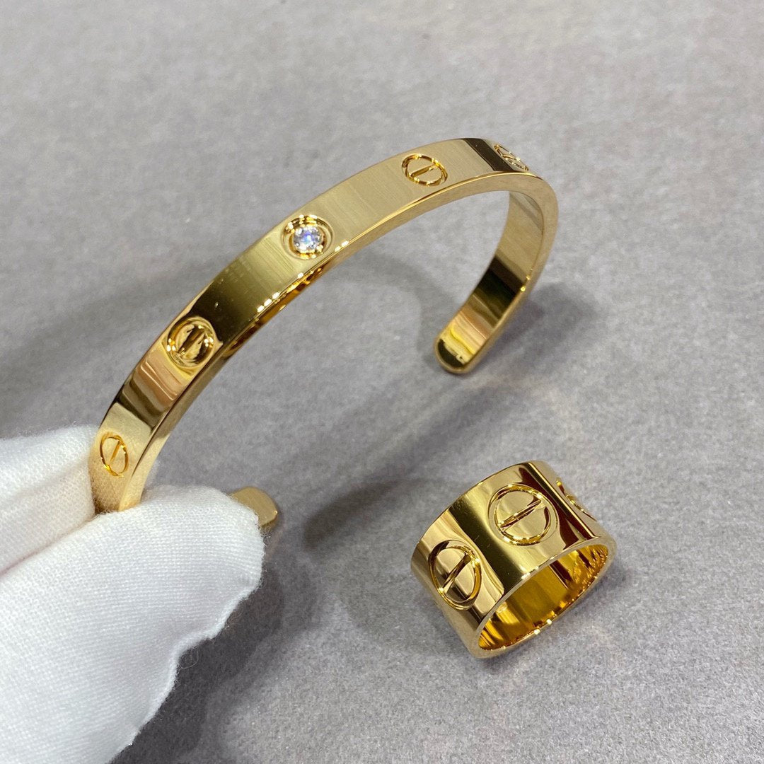 [Royal Jewelry]LOVE 11MM LARGE RING