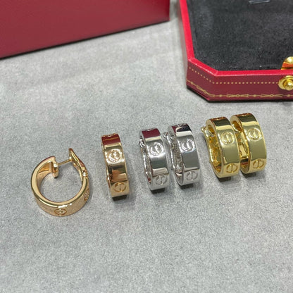[Royal Jewelry]LOVE 5.5MM EARRINGS