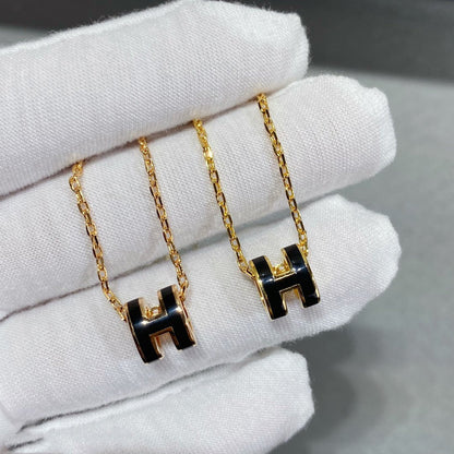 [Royal Jewelry]MINI POP H NECKLACE