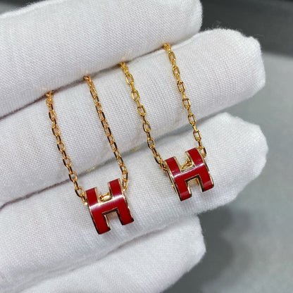 [Royal Jewelry]MINI POP H NECKLACE