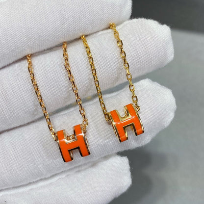 [Royal Jewelry]MINI POP H NECKLACE
