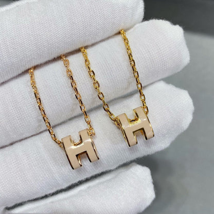 [Royal Jewelry]MINI POP H NECKLACE