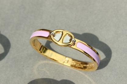 [Royal Jewelry]CLIC CHAINE GOLD BRACELET