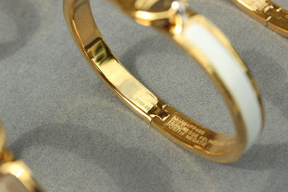 [Royal Jewelry]CLIC CHAINE GOLD BRACELET