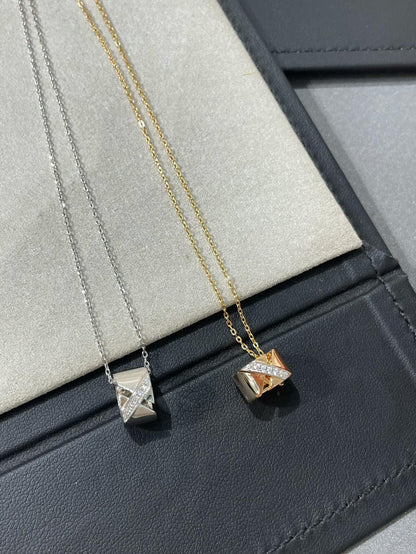 [Royal Jewelry]LIENS EVIDENCE DIAMOND NECKLACE