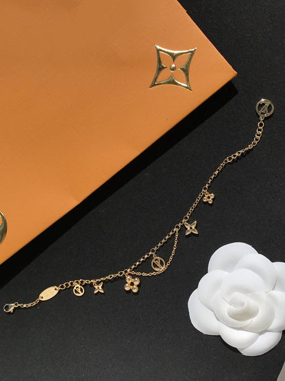 [Royal Jewelry]BLOOMING PINK GOLD MOP BRACELET