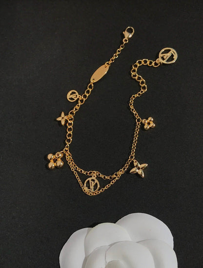 [Royal Jewelry]BLOOMING PINK GOLD MOP BRACELET