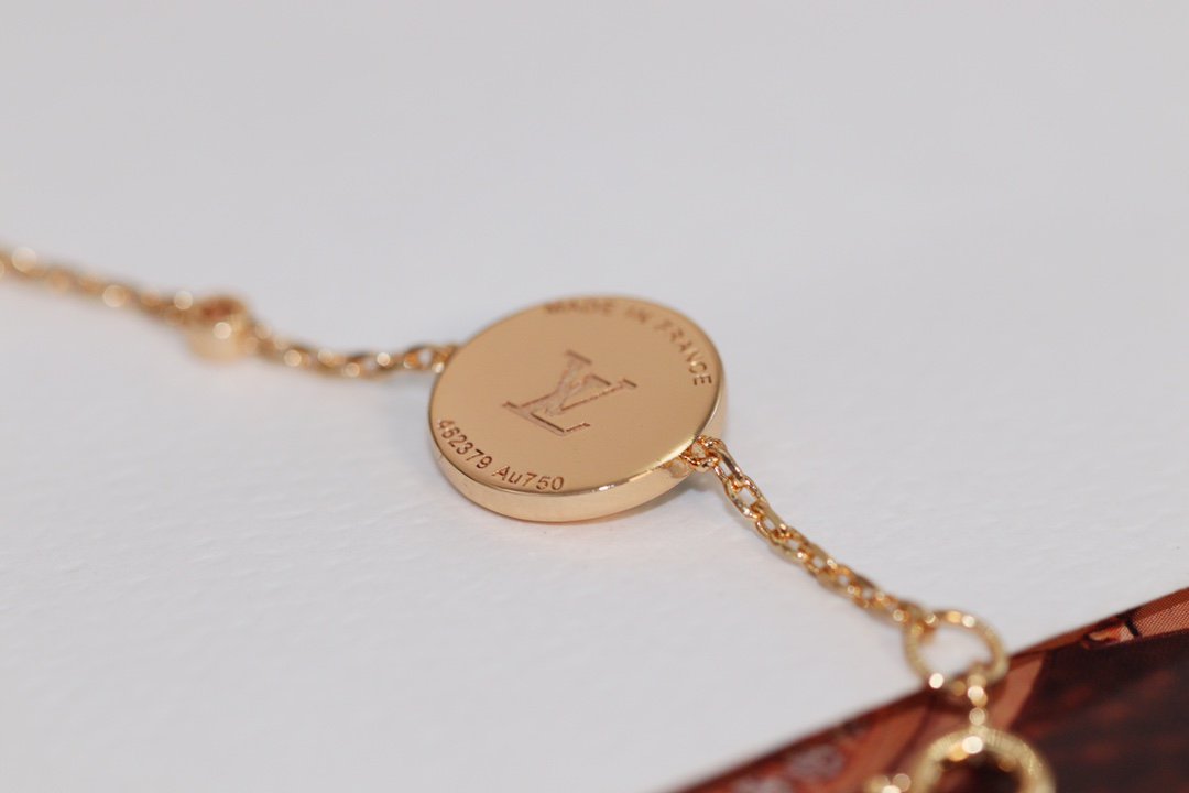 [Royal Jewelry]STAR AND SUN 4 MOTIF PINK GOLD MALACHITE BRACELET