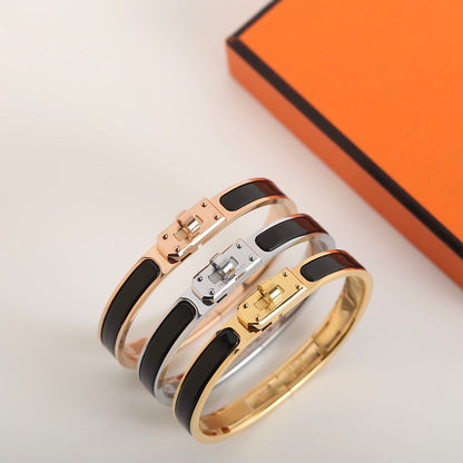 [Royal Jewelry]HM KELLY BLACK BRACELET