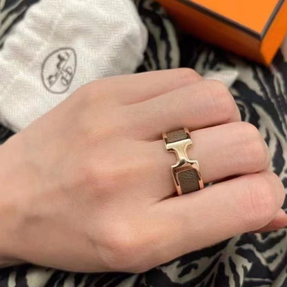 [Royal Jewelry]OLYMPE PINK GOLD RING