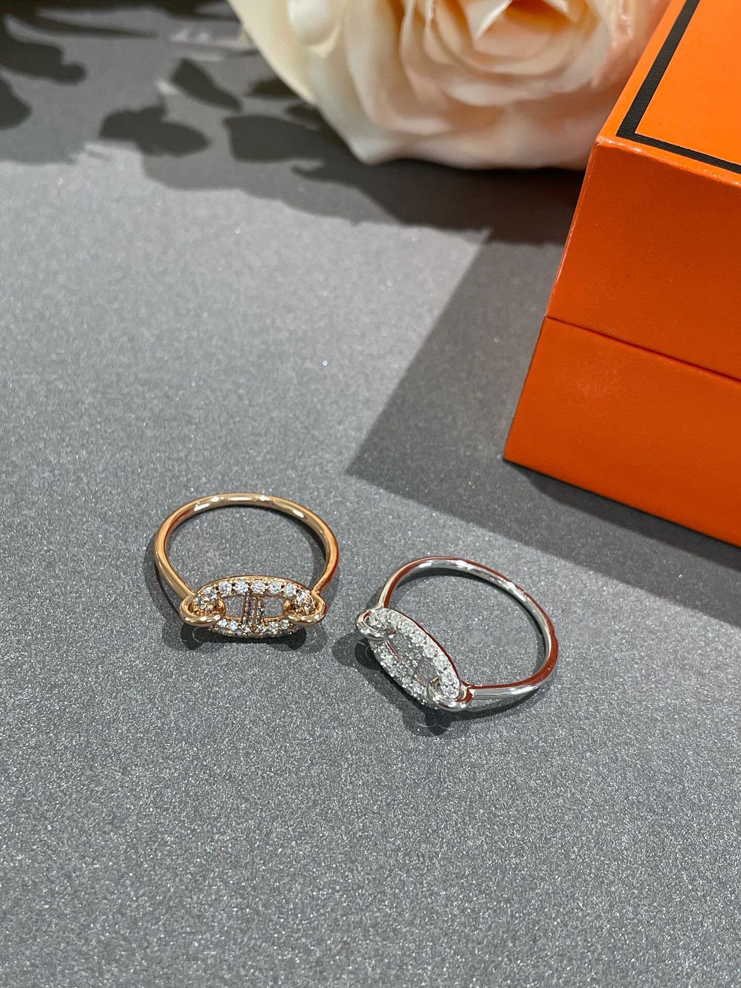 [Royal Jewelry]RONDE SMALL DIAMOND RING