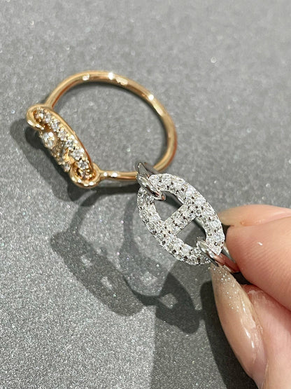 [Royal Jewelry]RONDE SMALL DIAMOND RING