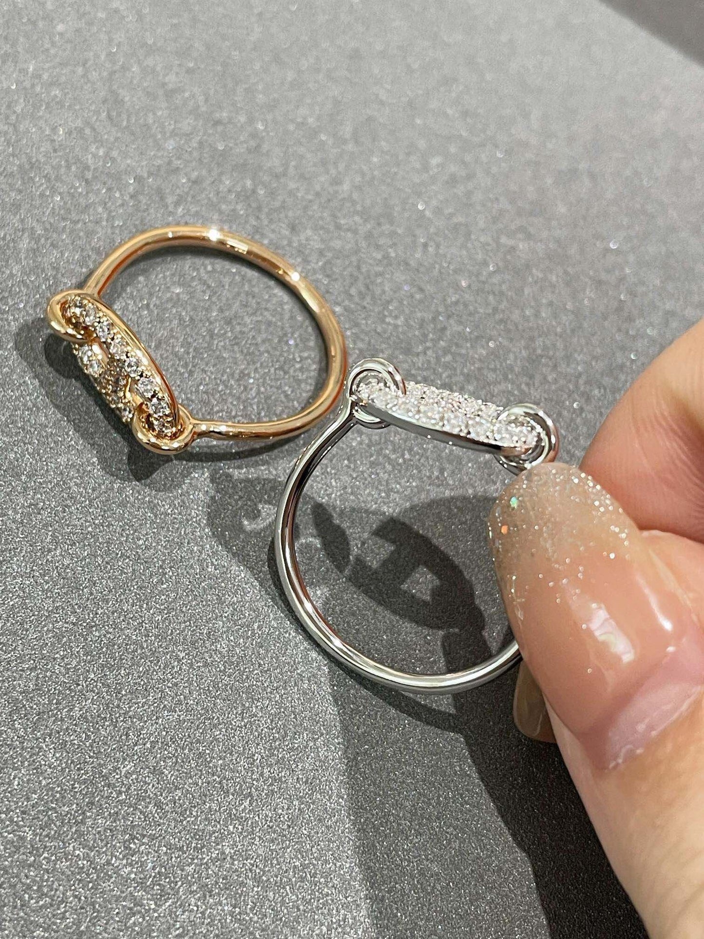 [Royal Jewelry]RONDE SMALL DIAMOND RING