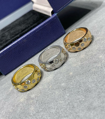 [Royal Jewelry]BEE LOVE DIAMOND LARGE RING