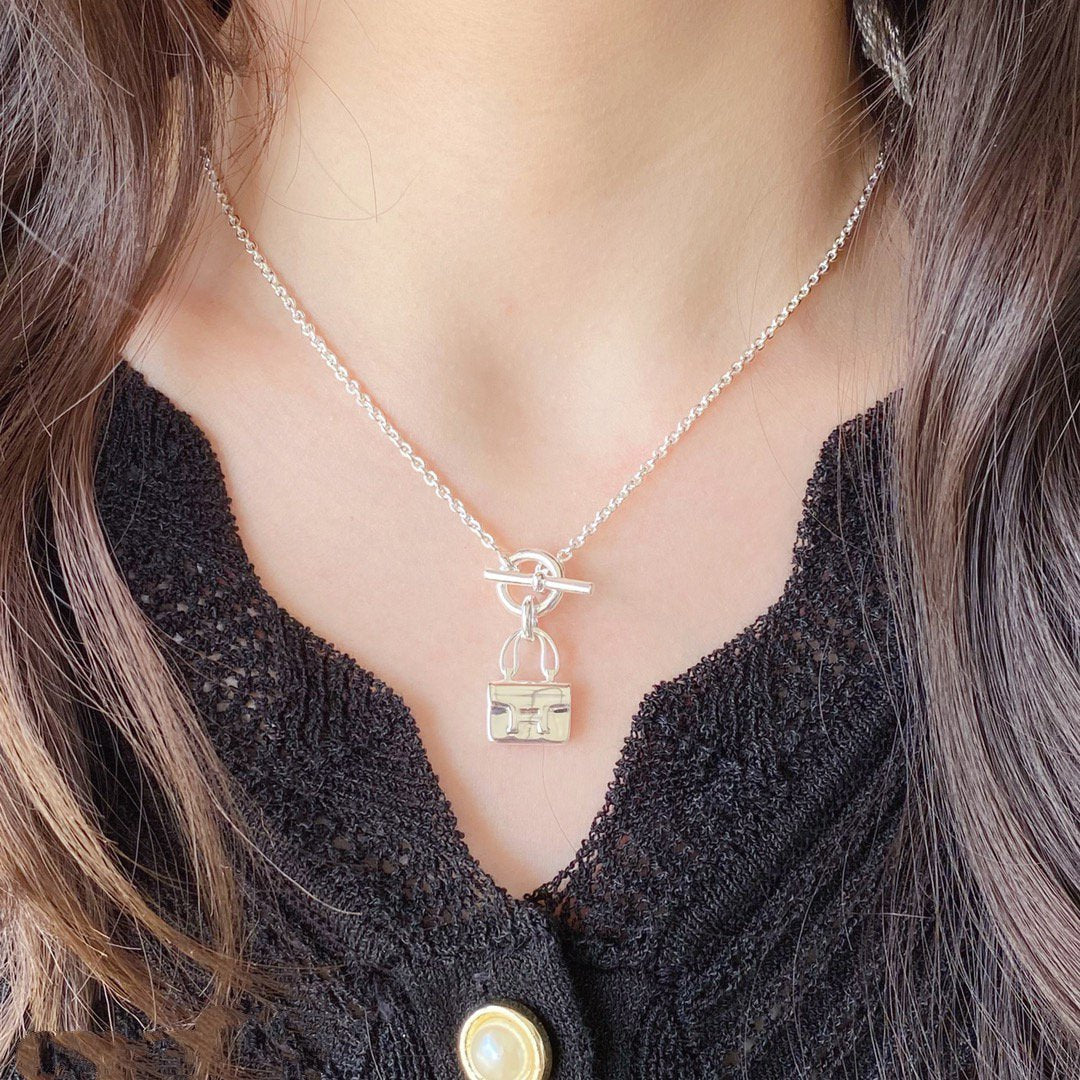 [Royal Jewelry]CONSTANCE PEDANT SILVER NECKLACE