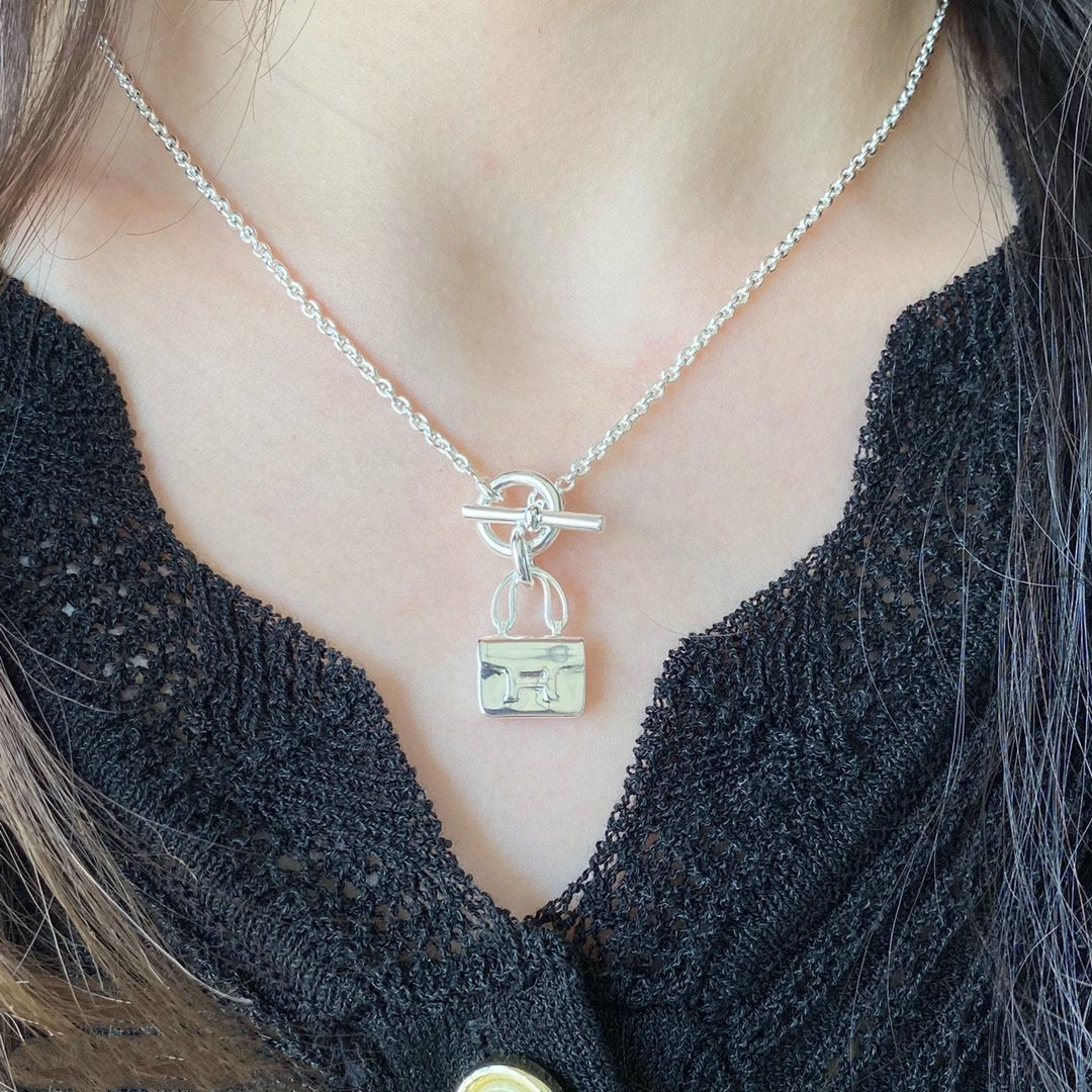 [Royal Jewelry]CONSTANCE PEDANT SILVER NECKLACE