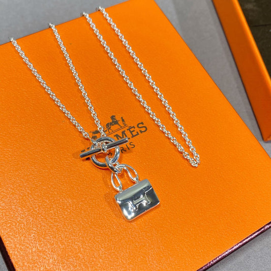 [Royal Jewelry]CONSTANCE PEDANT SILVER NECKLACE