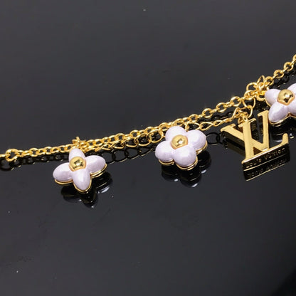 [Royal Jewelry]LOGO 6 MOTIF STAR AND SUN GOLD BRACELET