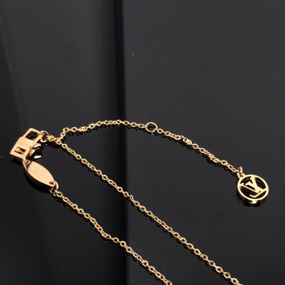 [Royal Jewelry]COLOR BLOSSOM PINK MOP SUN GOLD NECKLACE