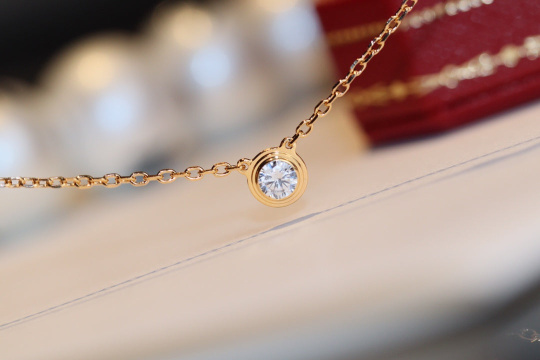 [Royal Jewelry]DAMOUR DIAMOND NECKLACE