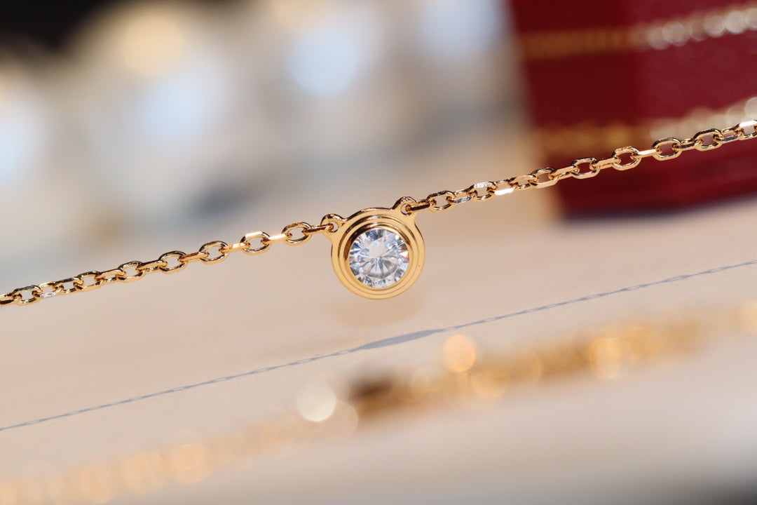 [Royal Jewelry]DAMOUR DIAMOND NECKLACE