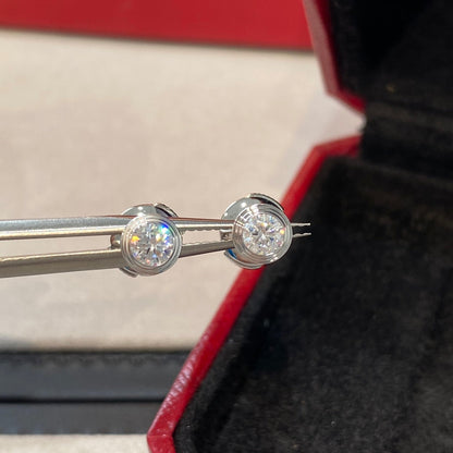 [Royal Jewelry]DAMOUR DIAMOND EARRINGS