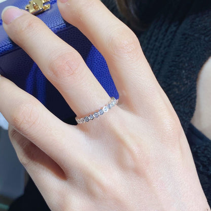 [Royal Jewelry]BEE LOVE DIAMOND PAVED SMALL RING