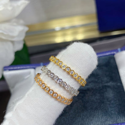 [Royal Jewelry]BEE LOVE DIAMOND PAVED SMALL RING