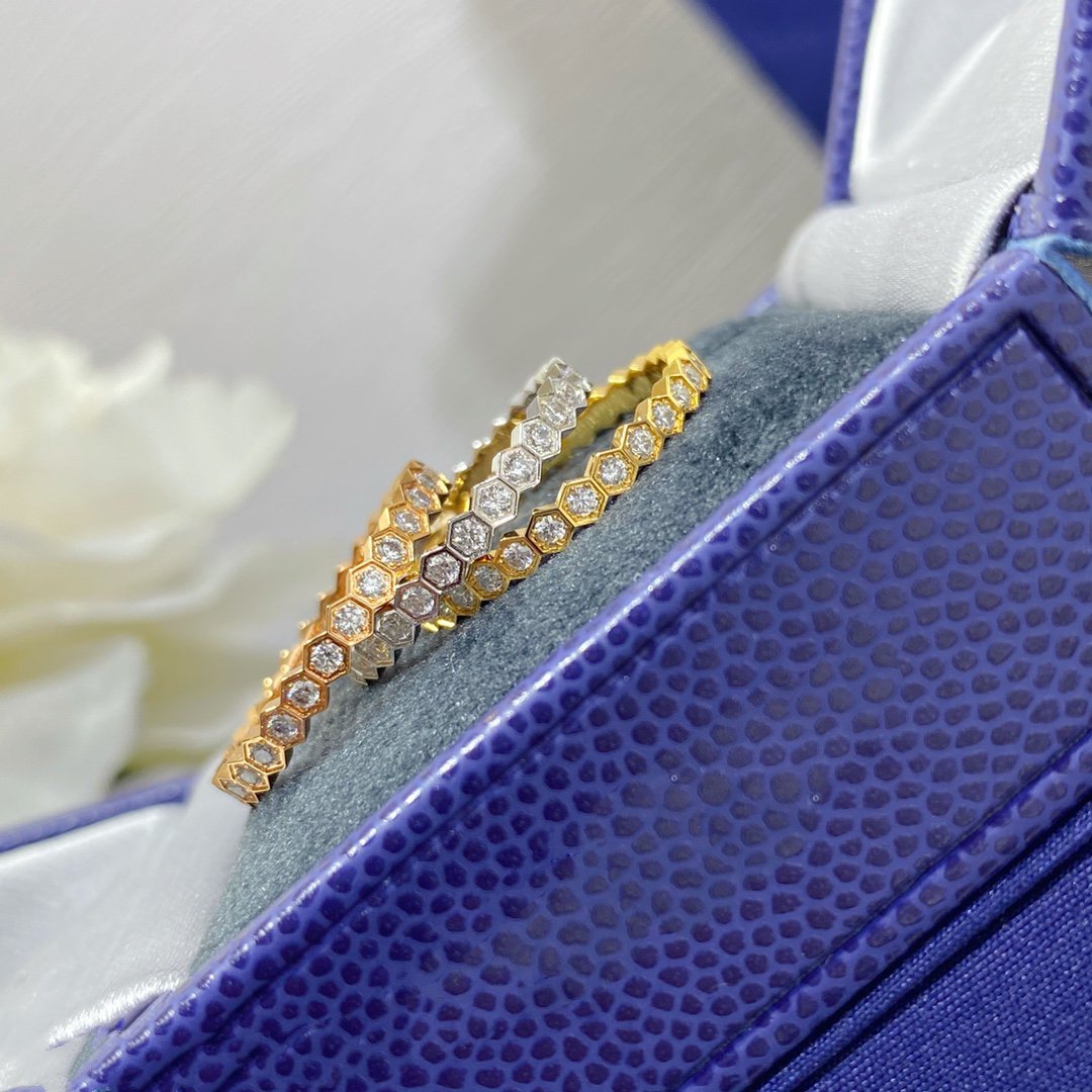 [Royal Jewelry]BEE LOVE DIAMOND PAVED SMALL RING