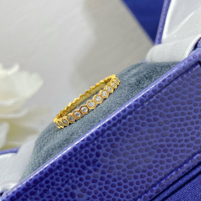 [Royal Jewelry]BEE LOVE DIAMOND PAVED SMALL RING