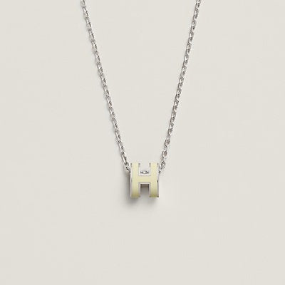 [Royal Jewelry]HM CLIC YELLOW ENAMEL GOLD NECKLACE