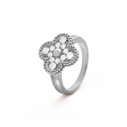 [Royal Jewelry]CLOVER DIAMOND RING