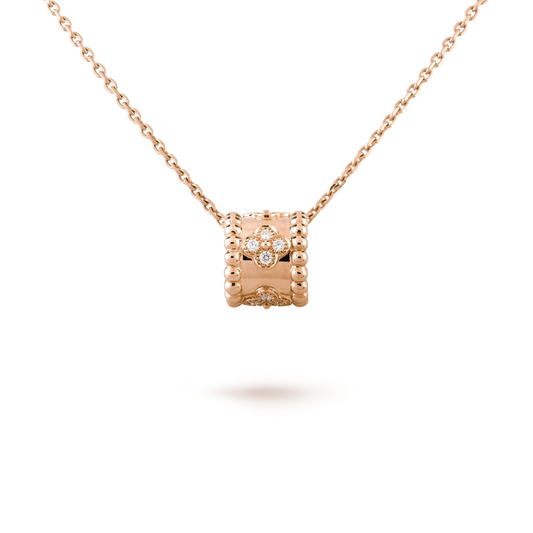 [Royal Jewelry]PERLEE PEDANT NECKLACE GOLD / ROSE GOLD