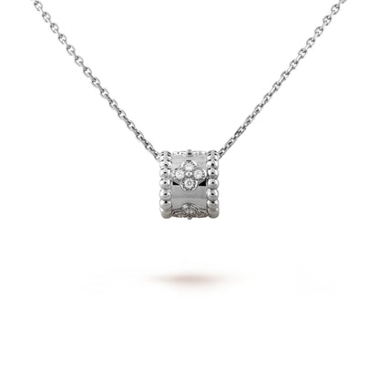 [Royal Jewelry]PERLEE PEDANT SIVLER DIAMOND NECKLACE