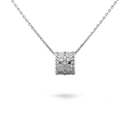 [Royal Jewelry]PERLEE PEDANT SIVLER DIAMOND NECKLACE