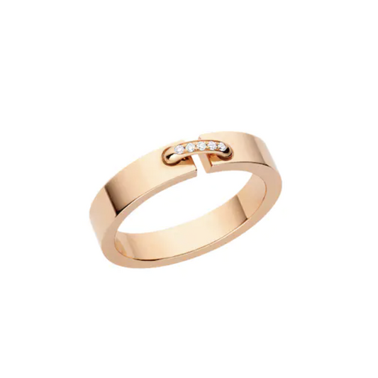 [Royal Jewelry]ALLIANCE LIENS VIDENCE DIAMOND 4MM RING