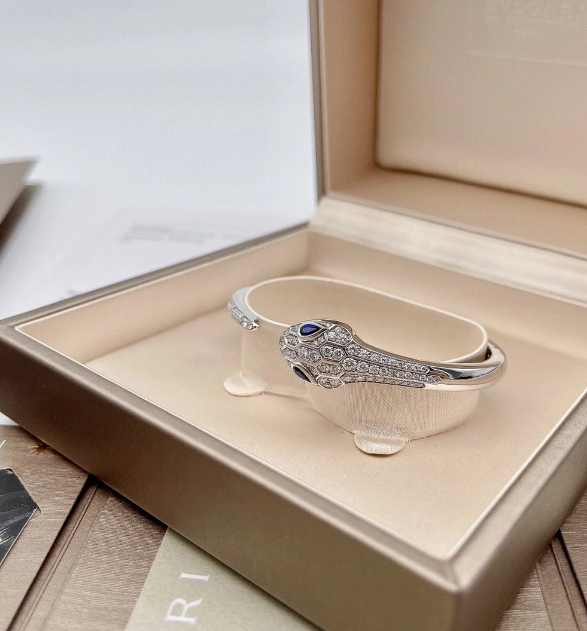 [Royal Jewelry]HAUTE COUTURE SILVER SERPENTI BRACELET