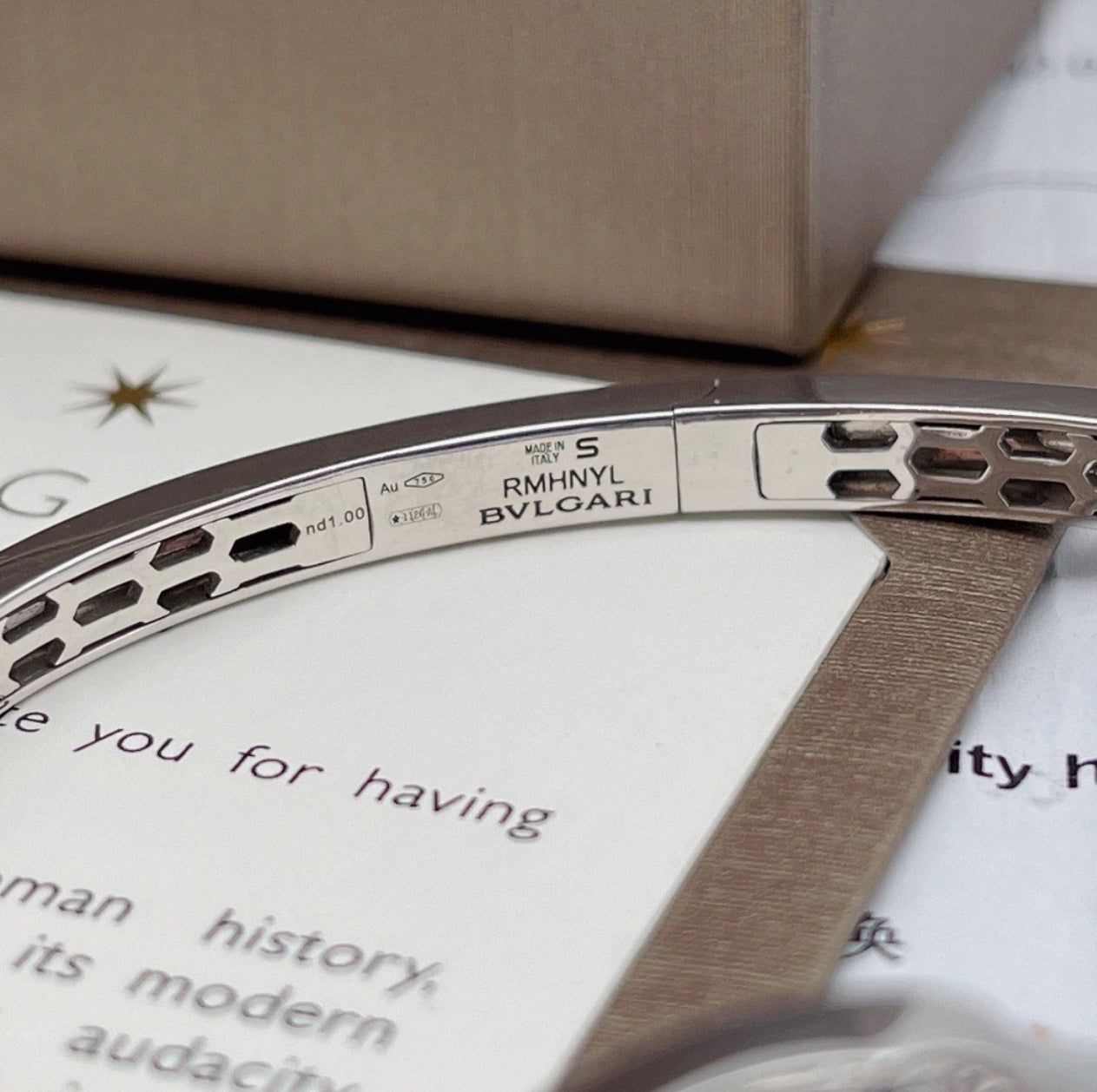 [Royal Jewelry]HAUTE COUTURE SILVER SERPENTI BRACELET