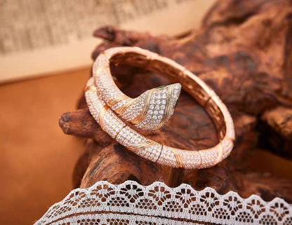 [Royal Jewelry]HAUTE COUTURE GOLD SERPENTI BRACELET