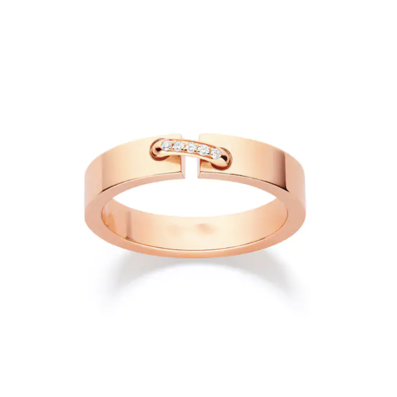 [Royal Jewelry]ALLIANCE LIENS VIDENCE DIAMOND 4MM RING