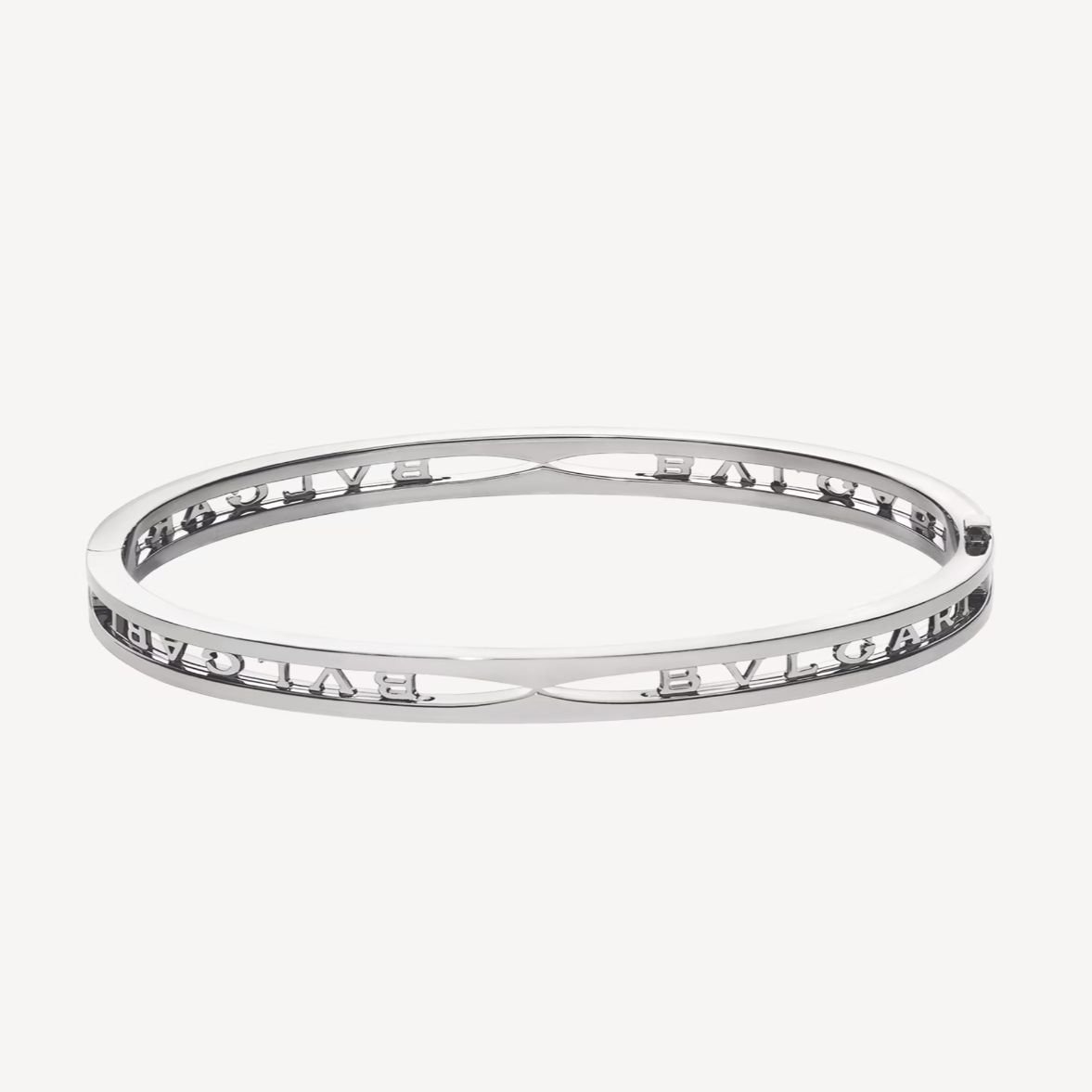 [Royal Jewelry]ZERO 1 SPIRAL LOGO SILVER BRACELET