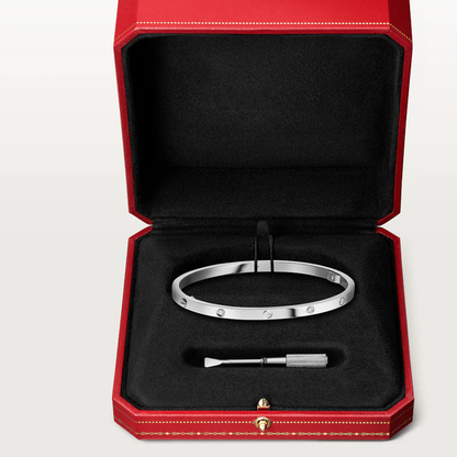 [Royal Jewelry]LOVE BRACELET 3.65MM 6 DIAMONDS