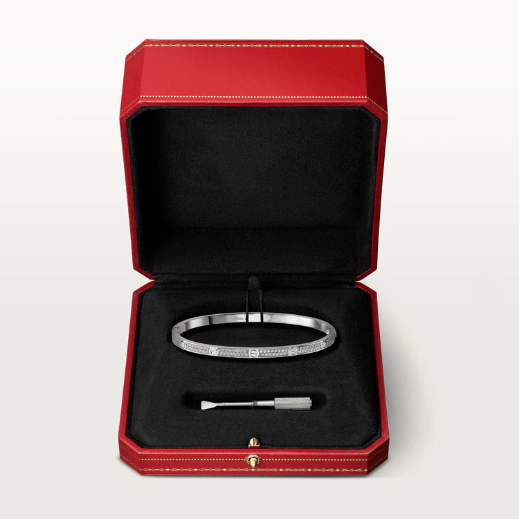 [Royal Jewelry]LOVE BRACELET 3.65MM DIAMOND-PAVED