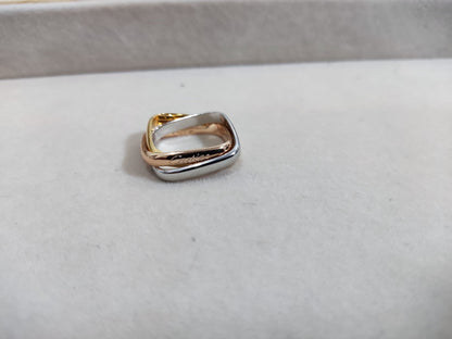 [Royal Jewelry]TRINITY RING GOLD PINK GOLD SILVER
