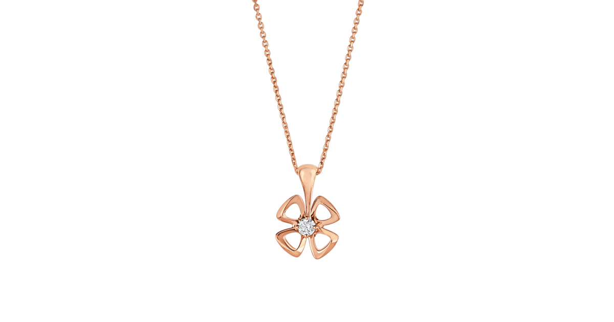 [Royal Jewelry]FIOREVER NECKLACE DIAMOND CENTER