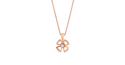 [Royal Jewelry]FIOREVER NECKLACE DIAMOND CENTER