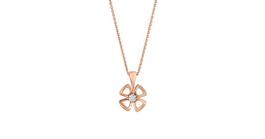 [Royal Jewelry]FIOREVER NECKLACE DIAMOND CENTER