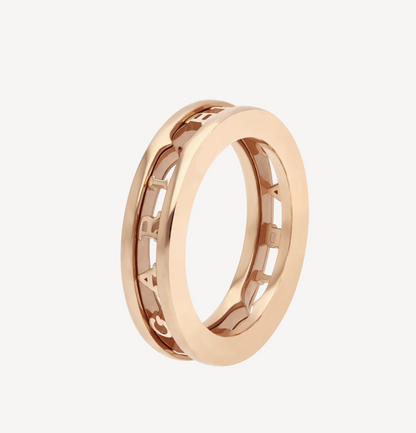 [Royal Jewelry]ZERO 1 ONE-BAND WITH OPENWORK LOGO SPIRAL RING