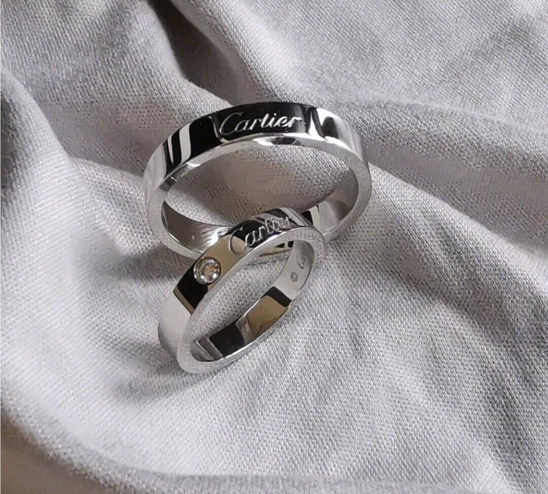[Royal Jewelry]C PLATINUM 1 DIAMOND RING
